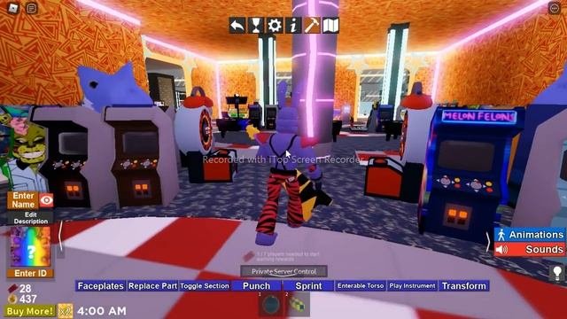 New Update Bowling and Glamrock Bonnie In Roblox FNAF TPRR!