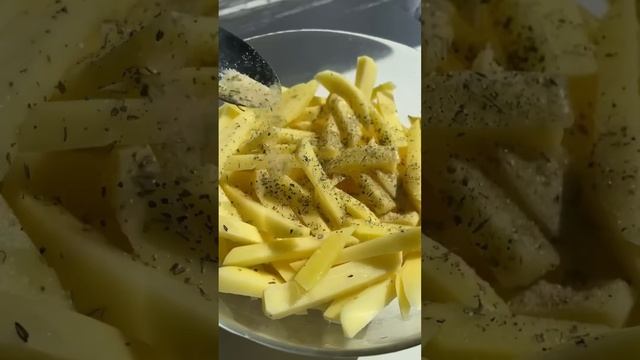 Готовим домашнюю картошку фри!