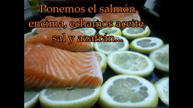 Salmón Al Azafrán.