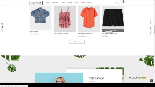 New-High Fashion WooCommerce WordPress Theme auto parts food Tsubasa