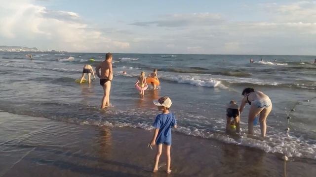 Анапа Витязево. Запрещено купаться в море.