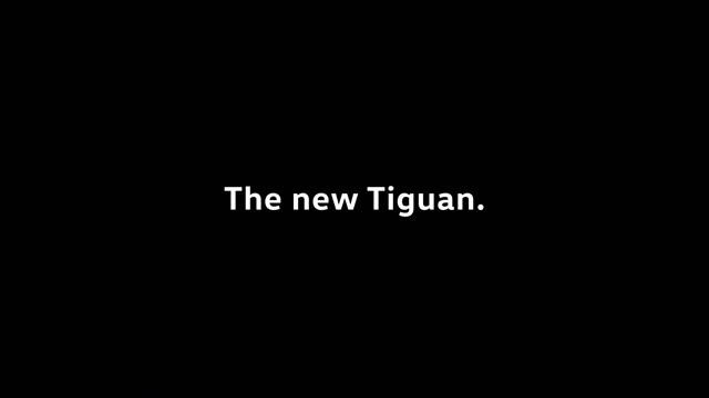 Volkswagen Tiguan Design film Cut downs new logo