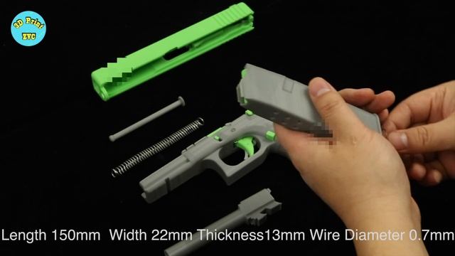 3D print toys Glock17 NEW