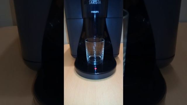 Работа моей кофемашины Philips Senseo Sarista
