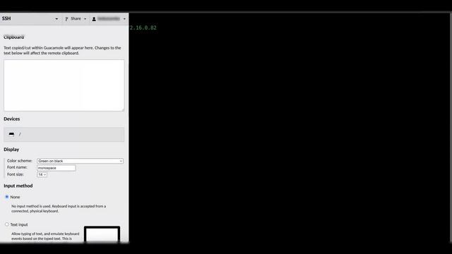 Apache Guacamole Session Sharing