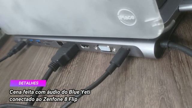 Hub Baseus 10x1 - mais produtividade para seu Macbook M1 ou seu Notebook adicionando mais conexões.