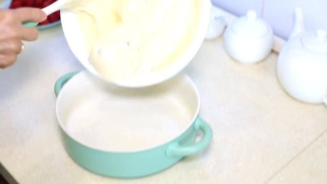 Лучший завтрак! Творожная запеканка с малиной.