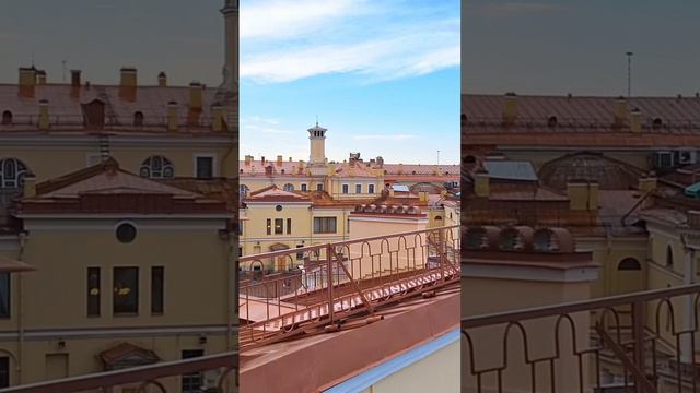 Видовой бар в центре Санкт-Петербурга - "Небо и вино". Панорама всего центра Питера #спб #питер
