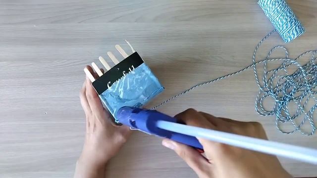 Пустые коробки от чая не выкидываю, а делаю из них полезные вещи. Поделка из мусора