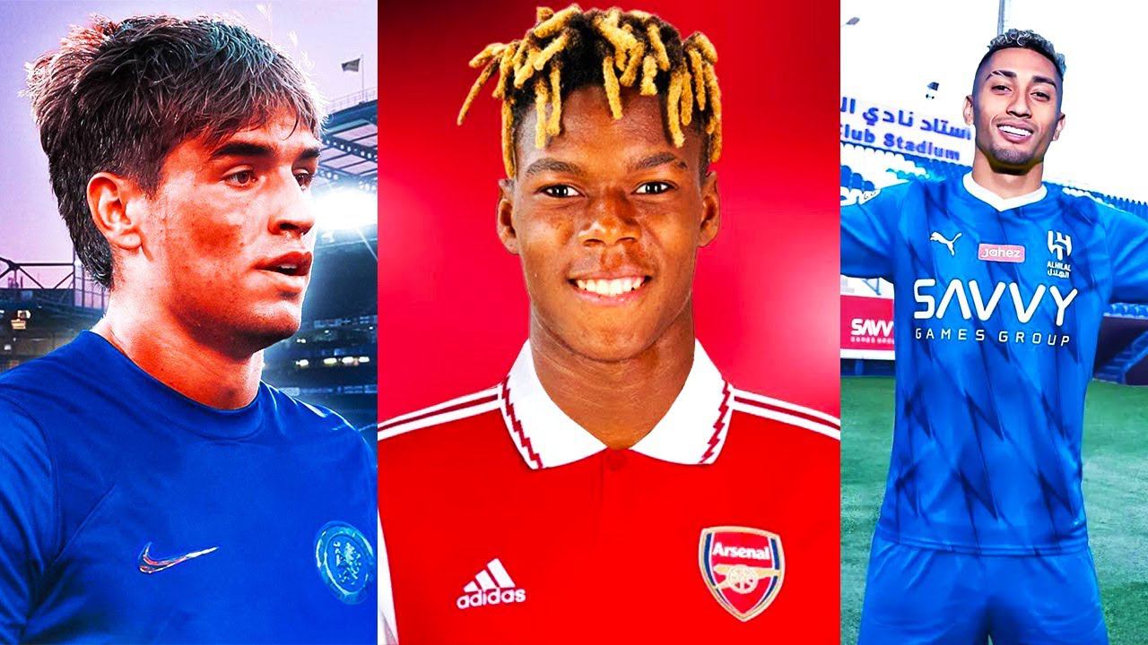 NEW TOP TRANSFERS IN FOOTBALL Marc GUIU to Chelsea - Nico Williams to Arsenal - RAPHINHA to Al Hilal