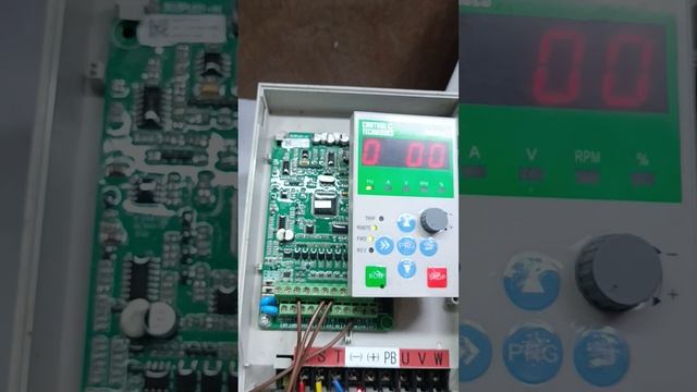 How The Control Technique VFD Run In Multi FRequency ( Multi - Speed) |  Drive Ko Multi Speed