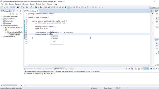 ❤ System.out Java. Mostrar mensajes por consola ❤