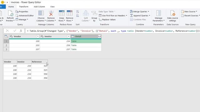 PowerQuery -  GroupBy,  List.Distinct