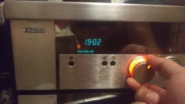 Плита HANSA FCCI616432 проблемы с духовкой 01 Сервис