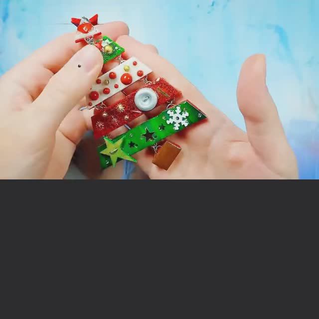 Елочные игрушки из полимерной глины _ Как сделать новогодние игрушки своими руками