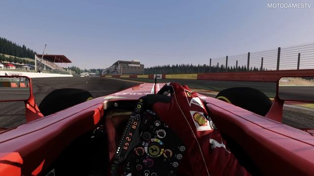 Assetto Corsa - Ferrari F138 at Spa Francorchamps Gameplay