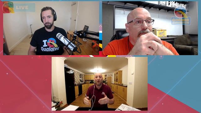 Three Balloon Guys Walk Into a Bar, Chris, Stuart and David - Q Corner Convention 2020