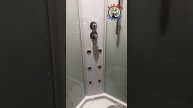 Установка душевой кабины #сантехника #душеваякабина