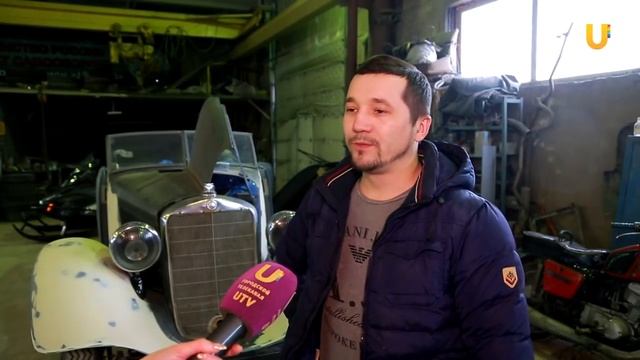 UTV. Уфимец собрал уникальную коллекцию ретро-автомобилей и военной техник