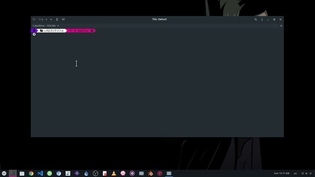 New DND on Tilix  GNOME 3.26 development on Arch Linux