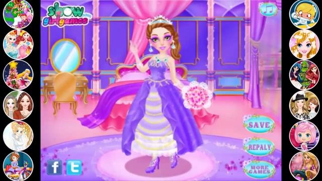 Princess Makeover Salon - Girl Game Walkthrough - Video Games for Kids