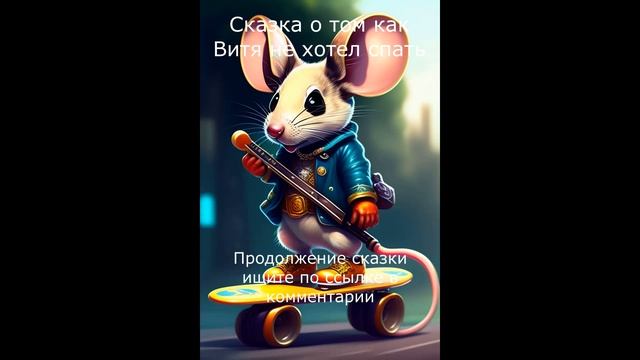 сказка про то как Витя не хотел спать