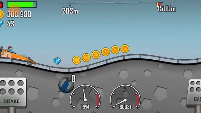 HILL CLIMB RACING#5 /КУПИЛ КРУТОГО БАГГИ!? /Crow_5_5_5