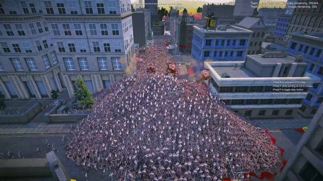 WARHAMMER 40K SENTINEL vs. ZOMBIE MUTANTS: Epic City Clash in Ultimate Epic Battle Simulator 2!