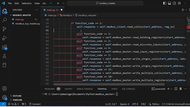 Modbus TCP Master/Client in Python - Read Multiple Modbus Slaves