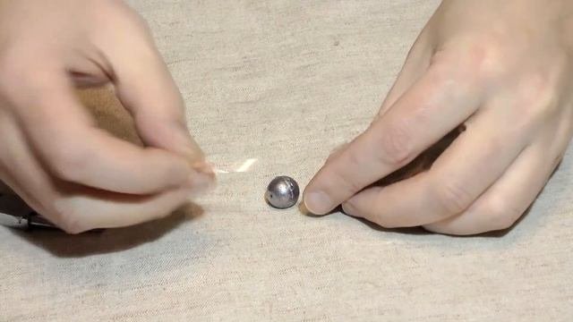 Как сделать груз яйца.