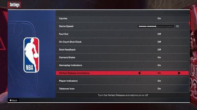 How To Enable  Disable Perfect Release Animation In NBA 2K24