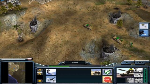 Command and Conquer - Generals США 4 невыносимая сложность