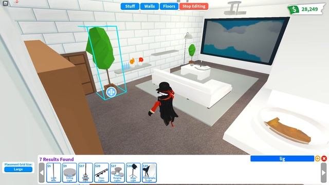 ROBLOX ADOPT ME   FUTURISTIC HOUSE  АДОПТ МИ ОБУСТРАИВАЕМ ДОМ  ADOPT ME LIVING ROOM