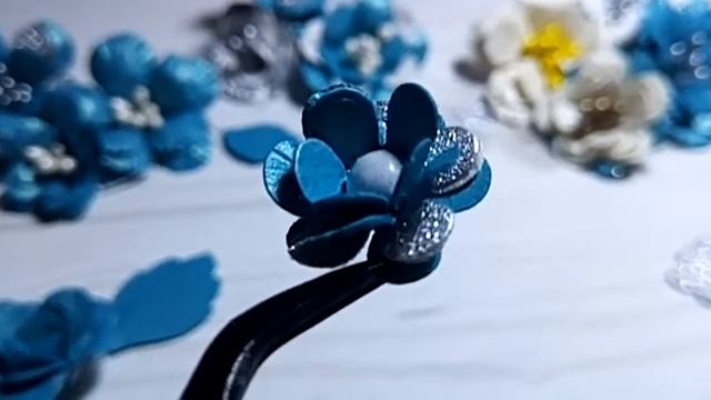 Цветок ручной работы
