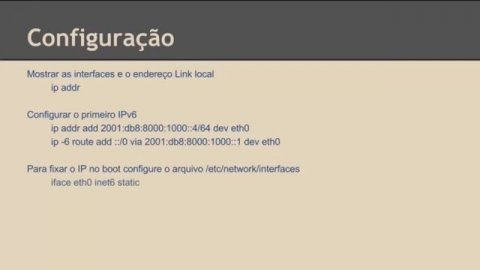 Palestra IPv6 no Linux - Conceitos, práticas e problemas na adoção do novo protocolo da Internet