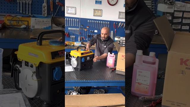 KGL950 Çanta Tip Jeneratör 0,80kW Ilk çalıştırma  #jeneratör #2zamanlı #kamabyreis KAMA BY REİS