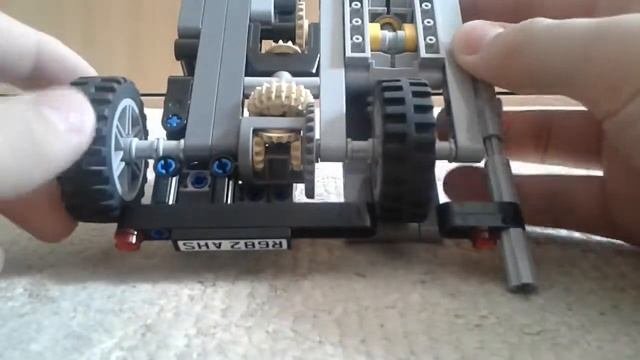 Лего мотоцикл с коляскойLego Motorcycle with a side car