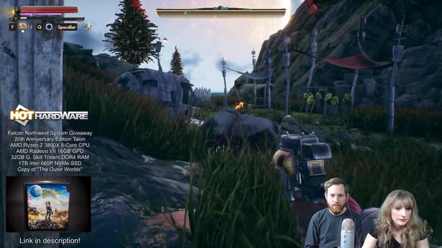 Outer Worlds Game Stream As Killer AMD Gaming Rig Giveaway Draws Near! 2.5 Geeks 11/21/19