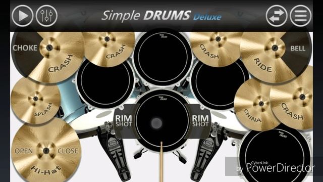 Avenged Sevenfold - Almost Easy Drum cover on simple drums deluxe