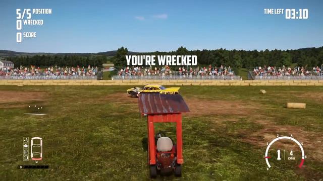 Wreckfest  toilet car
