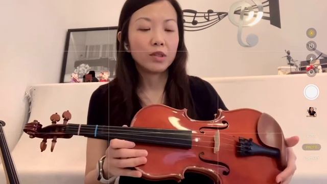 Violin Open Strings & Pizzicato