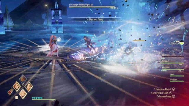 Tales of Arise Hard - Boss battle 5th Lord