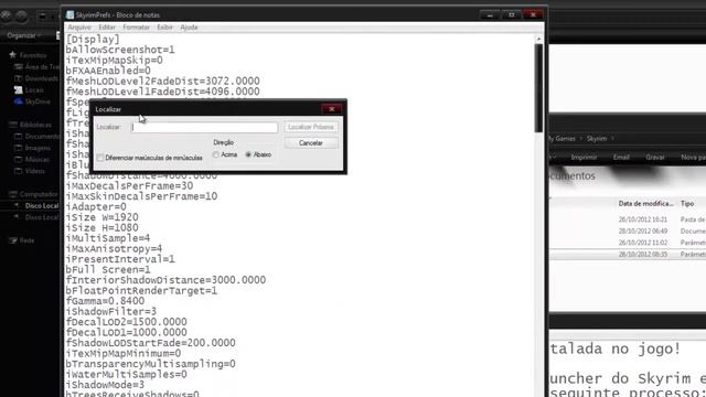 Destravando o "DATA FILES" / ATIVAR DLC E MOD NO SKYRIM.