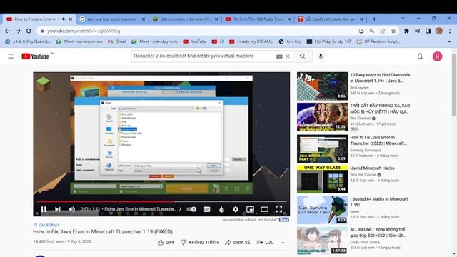 Anyone Know How To Fix This Error?|Could Not Create Java Virtual Machine|These Video Didnt Work