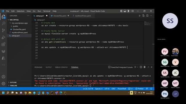 Deploy WordPress app on AKS with Azure Database for MySQL - Flexible Server