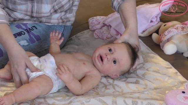 Силиконовая реборн робот аниматроник.