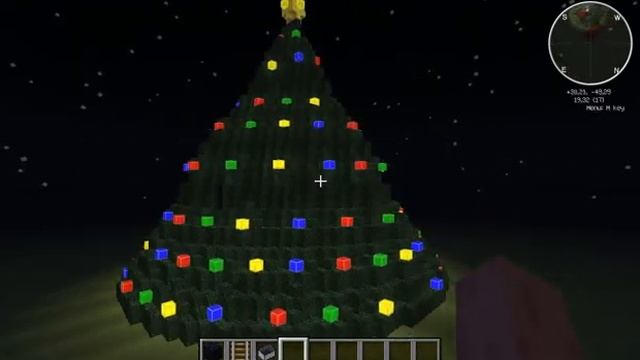 Minecraft - Новогодняя ёлка
