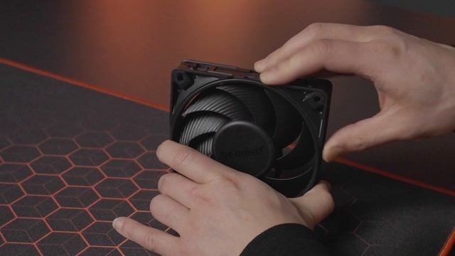 How to use the Mounting Corners  Silent Wings 4  be quiet!