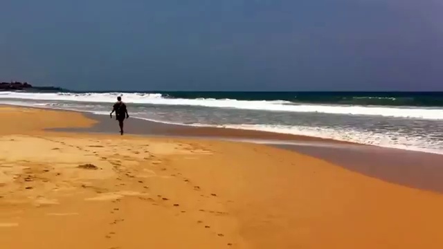 Пустынные пляжи в Бентота Шри-Ланка