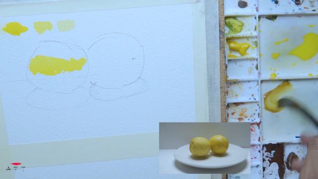 THREE  Important TIPS For Better Watercolor. A Watercolor Study Of Lemons